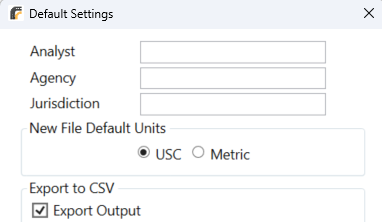 Checkbox to include calculation outputs when exporting to CSV