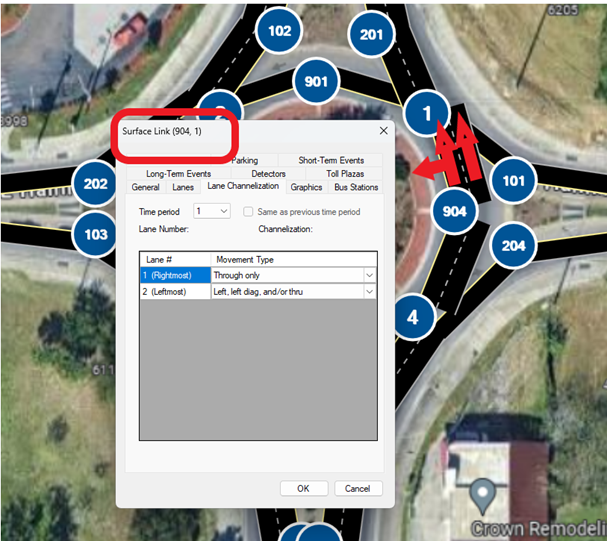 Figure 6: Adjust link alignment