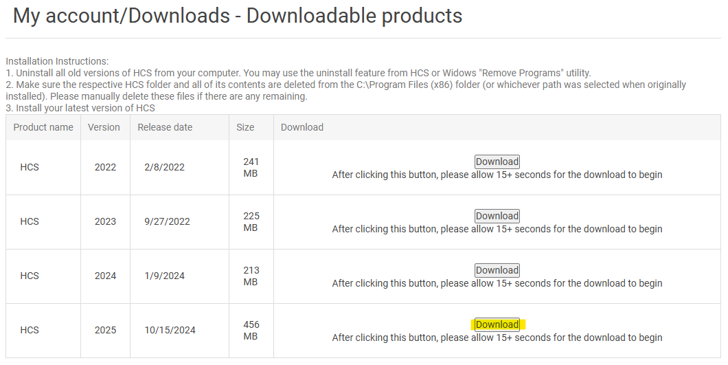 Download Button Examples