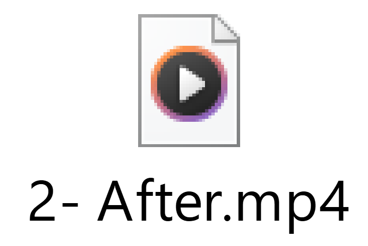 After mp4 image