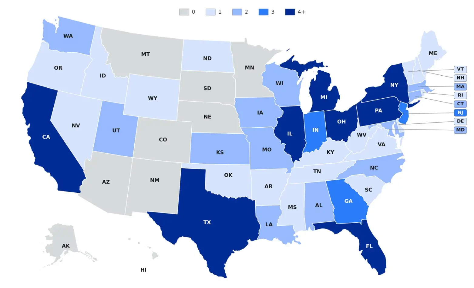 Institutions with Active McTrans Academic Licenses